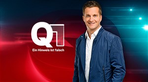 Oliver Polzer moderiert „Q1 Ein Hinweis ist falsch“, das neue Vorabendquiz von ORF 1